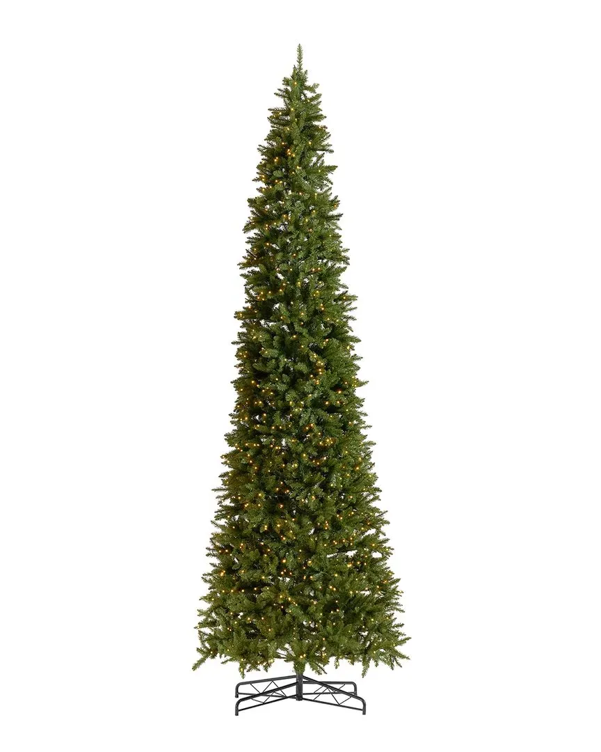 13ft Slim Mountain Pine Artificial Christmas Tree - Green