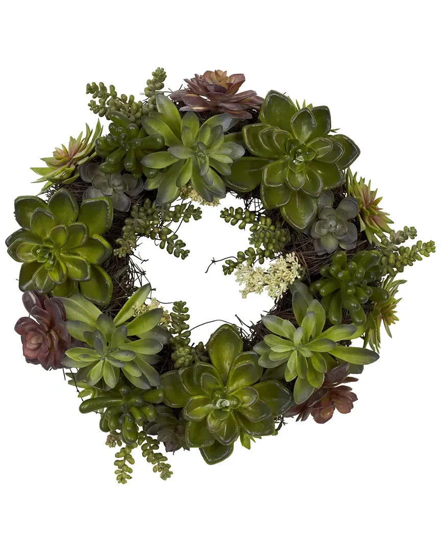 20in Succulent Wreath
