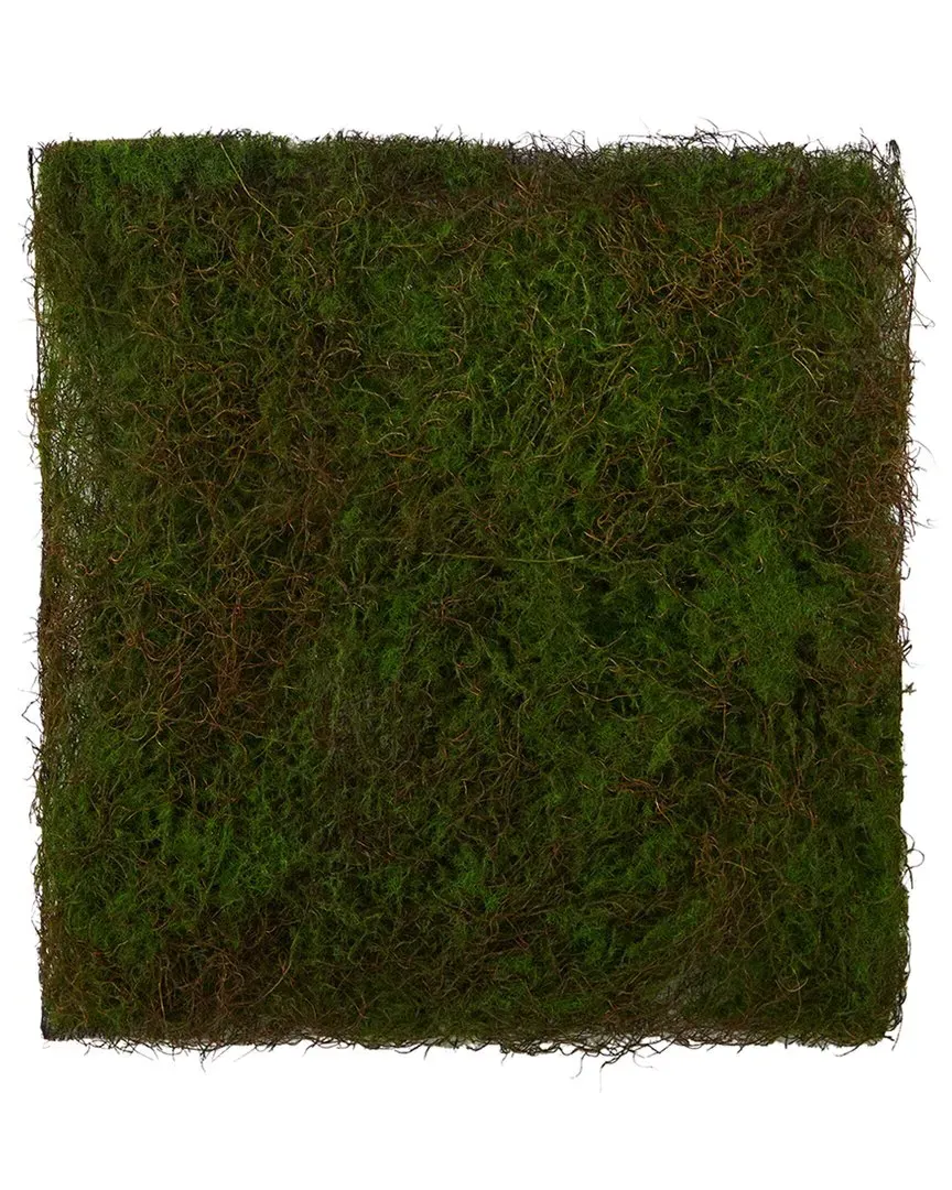 20x20in Artificial Moss Mat - Green image