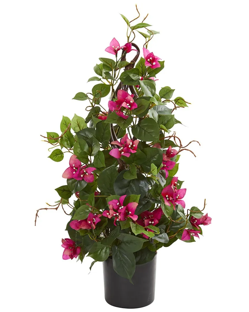 24in Bougainvillea Artificial Climbing Plant - Green image