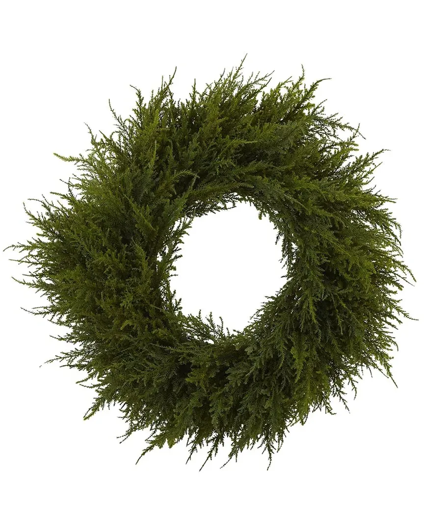 24in Cedar Wreath - Green