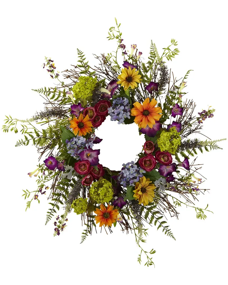 24in Spring Garden Wreath