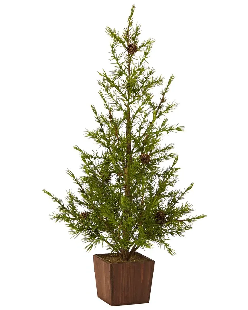 28in Alpine Artificial Christmas Tree - Green image