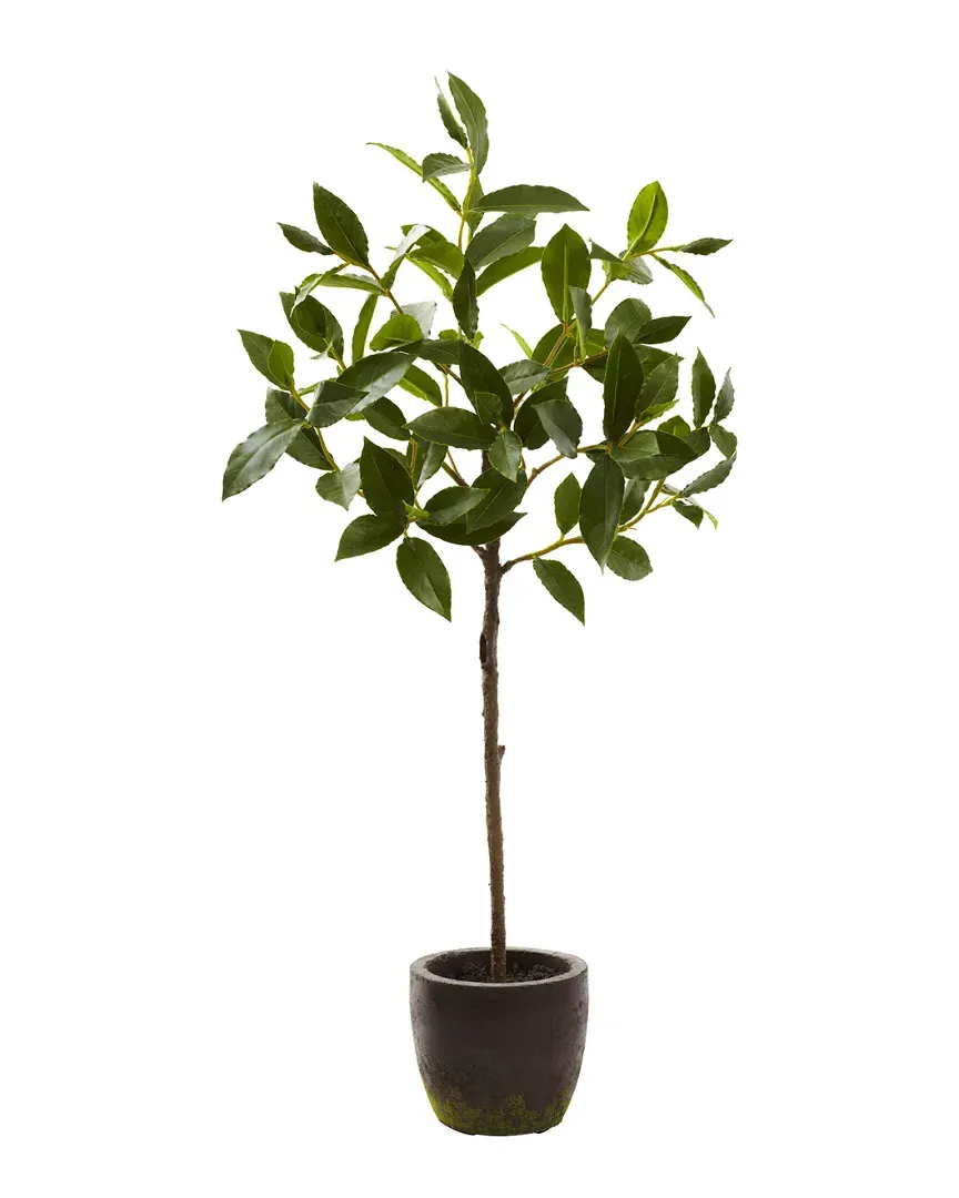 29in Topiary & Planter - Green image