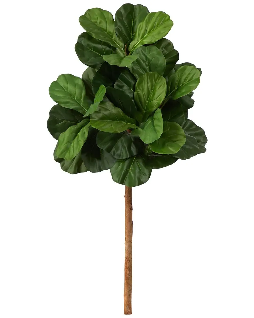 3.5ft Fiddle Leaf Artificial Tree No Pot - Green image
