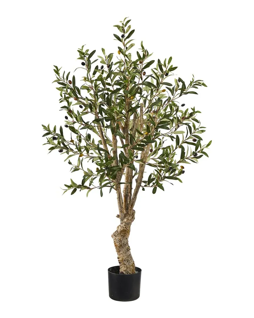 3.5ft Olive Artificial Tree with Planter - Green