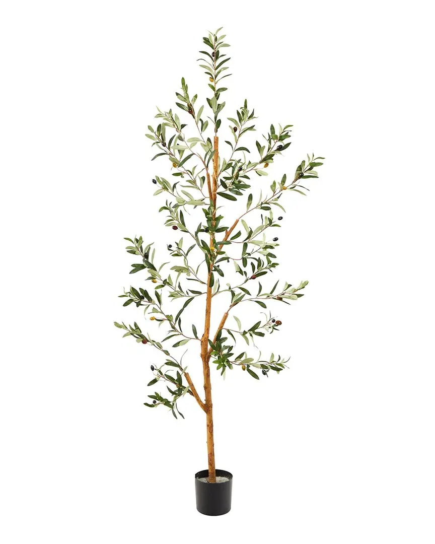 4.5ft Olive Artificial Tree - Green