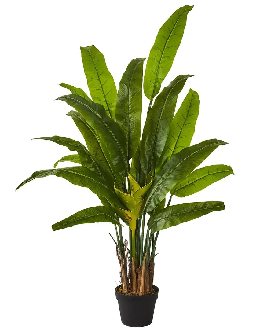 4.5ft Travelers Palm Artificial Tree - Green image