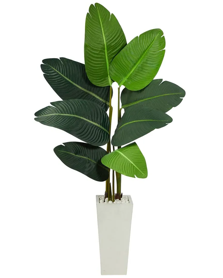 4.5ft Travelers Palm Artificial Tree in Planter - Green