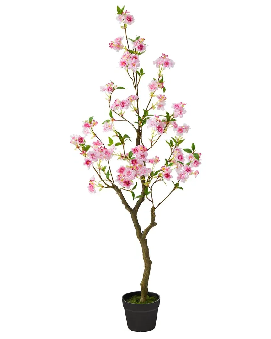 4ft Cherry Blossom Artificial Plant - Pink image