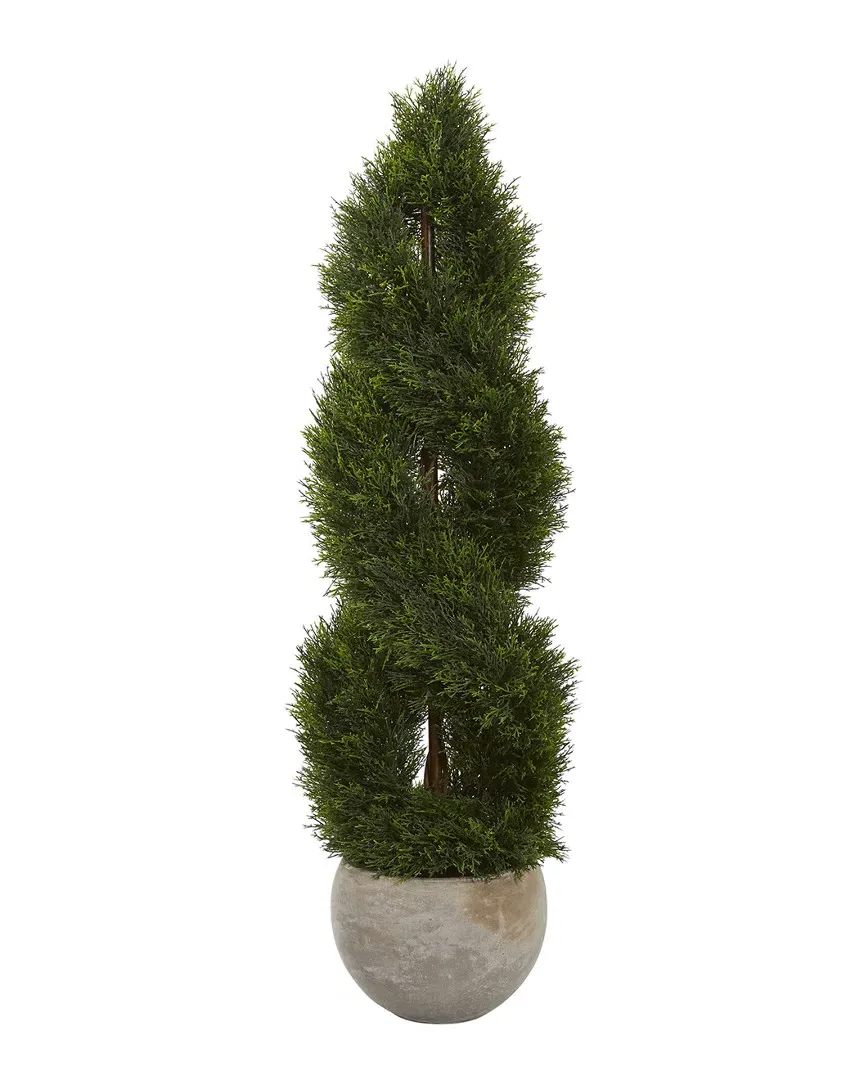 4ft Double Pond Cypress Spiral Artificial Tree