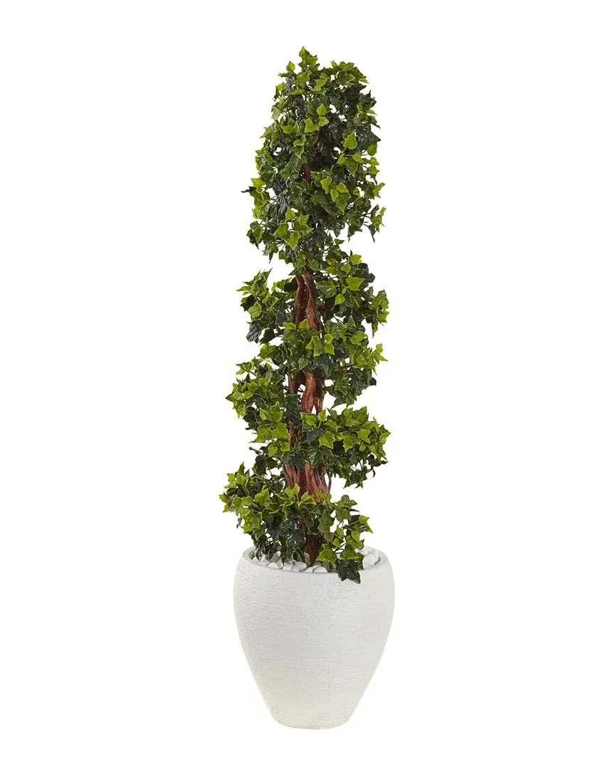 4ft English Ivy Artificial Tree in Planter - Green