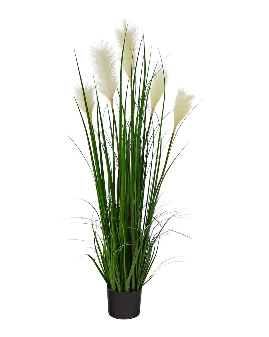 4ft Plume Grass Artificial Plant - Green