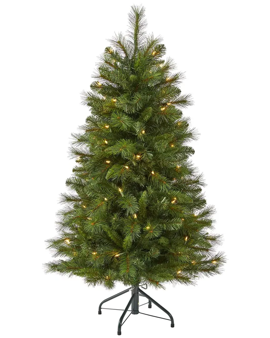 4ft West Virginia Mountain Pine Artificial Christmas Tree - Green image