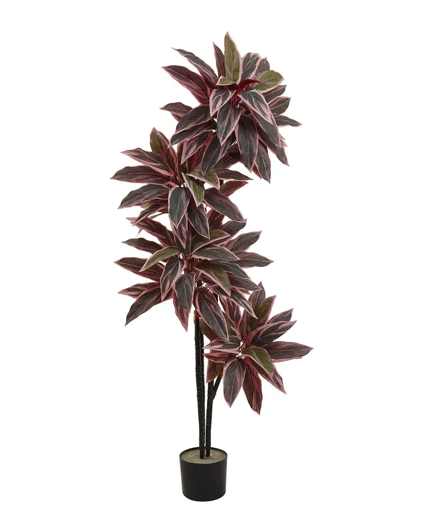 54in Caladium Silk Plant - Green image