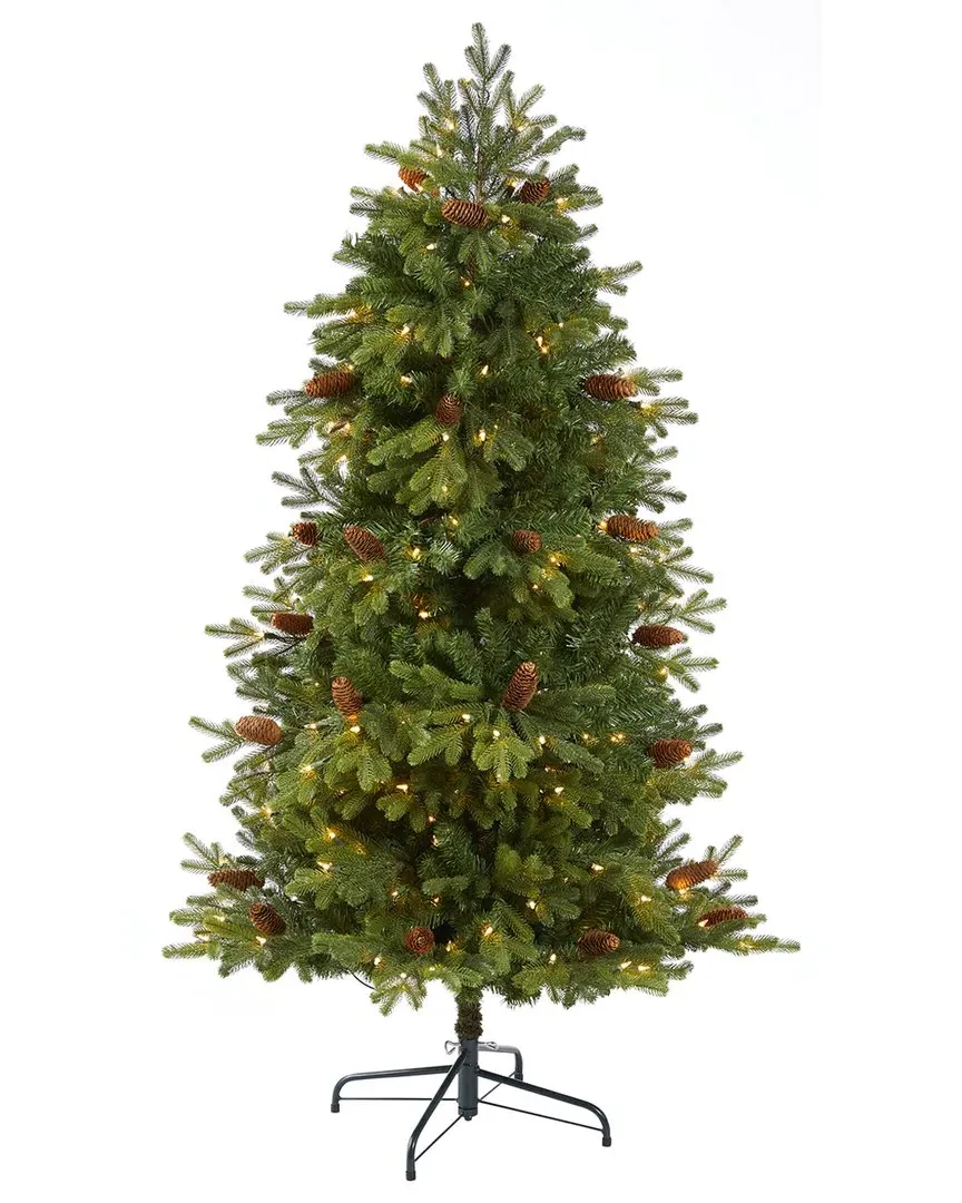 5.5Ft Yukon Mountain Fir Artificial Christmas Tree - Green