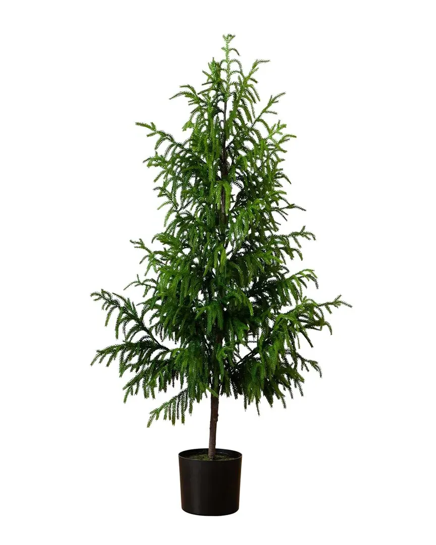 5ft Artificial Norfolk Pine Tree - Green