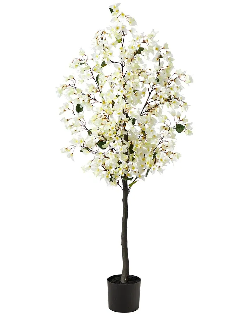 5ft Bougainvillea Artificial Tree - Purple image