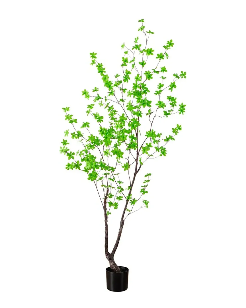 6ft Artificial Enkianthus Tree - Green image