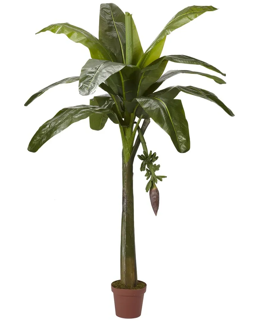 6ft Banana Silk Tree Real Touch - Green