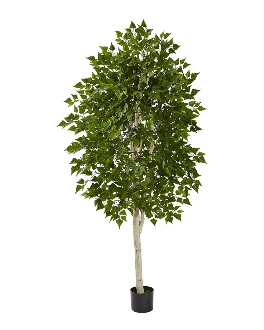 6ft Birch Artificial Tree - Green
