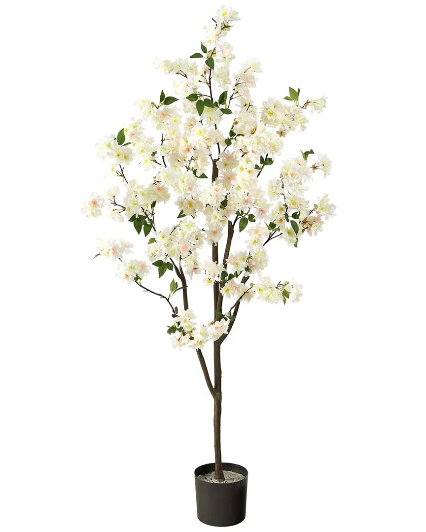 6ft Cherry Blossom Artificial Tree - Pink image