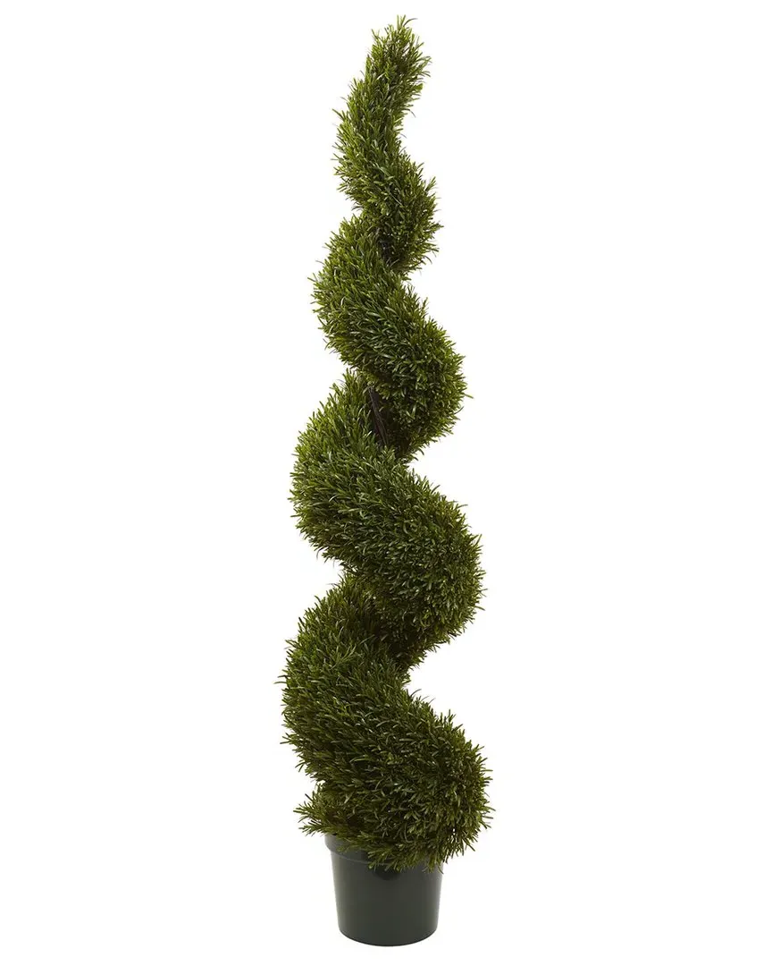 6ft Rosemary Spiral Tree - Green image