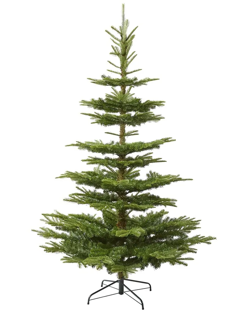 7.5ft Layered Washington Spruce Artificial Christmas Tree - Green image