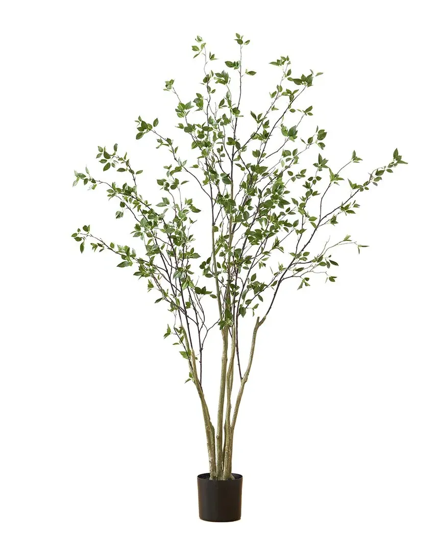 7ft Citrus Artificial Tree - Green