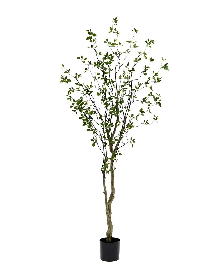8ft Citrus Artificial Tree - Green