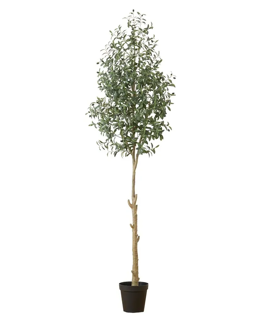 9ft Artificial Olive Tree - Green