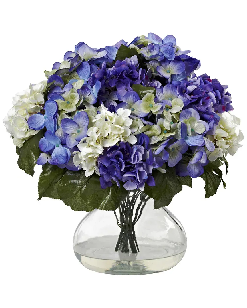 Hydrangea with Large Vase - Blue image