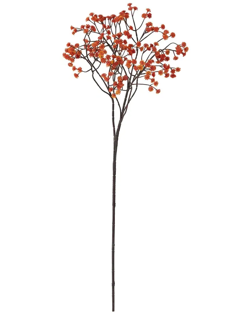 Nearly Natural 12pc Gypsophila Artificial Flowers - Red image