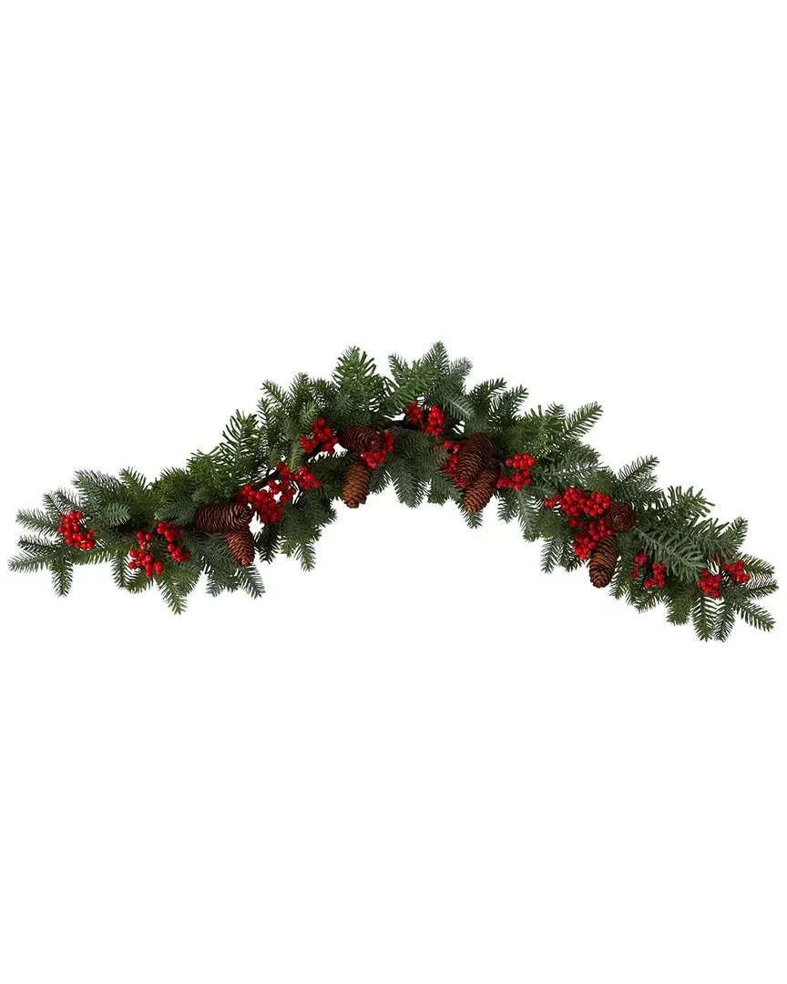Nearly Natural 40in Artificial Garland - Green image