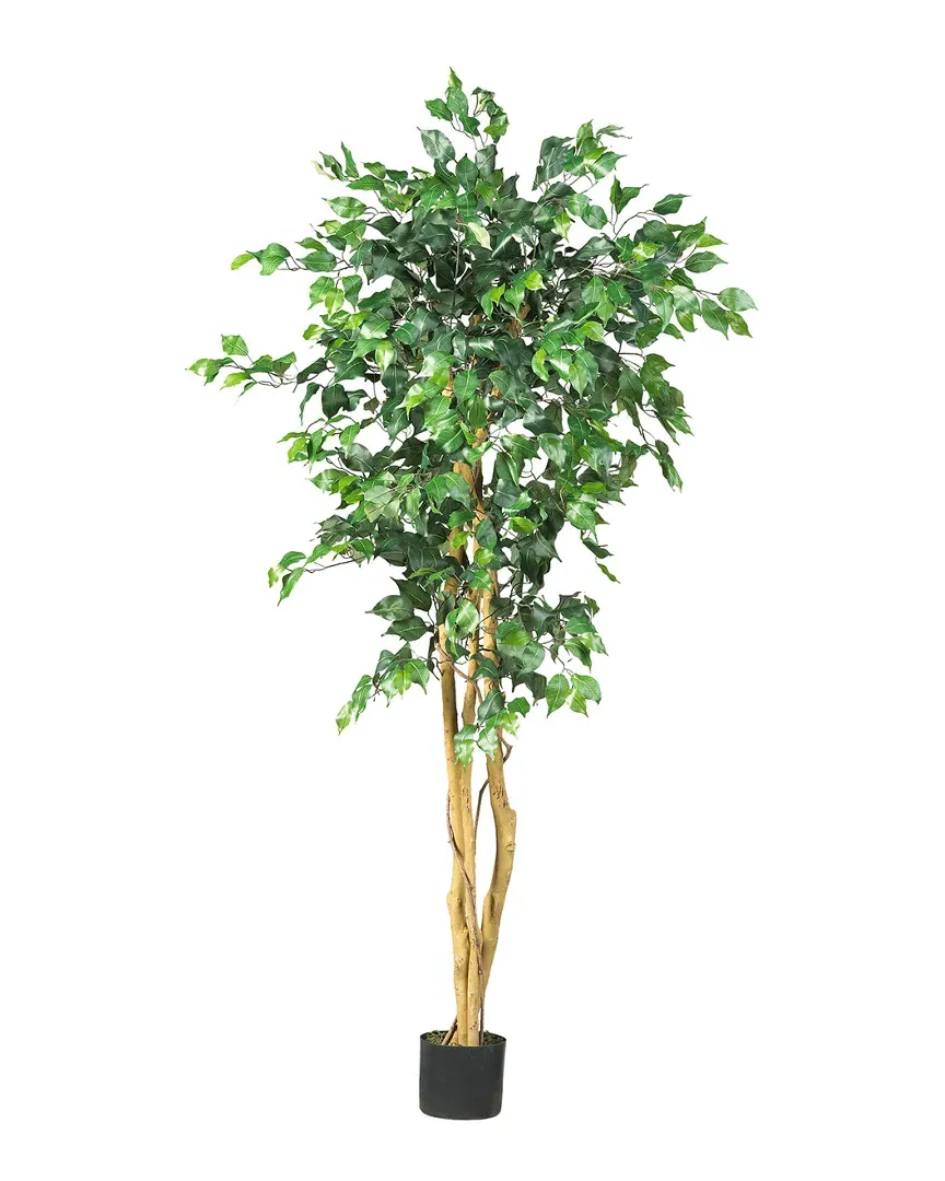 Nearly Natural 5ft Ficus Tree - Green image