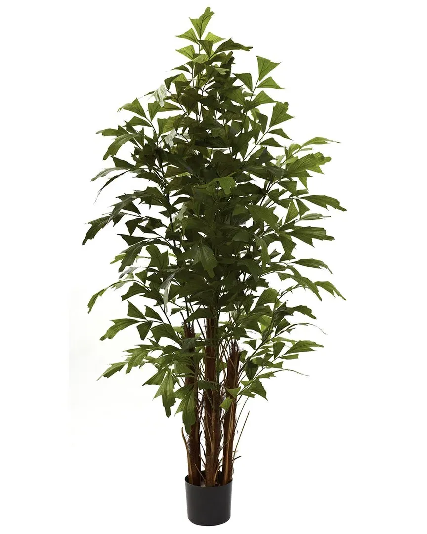 Nearly Natural 6ft Fishtail Palm Tree - Green image