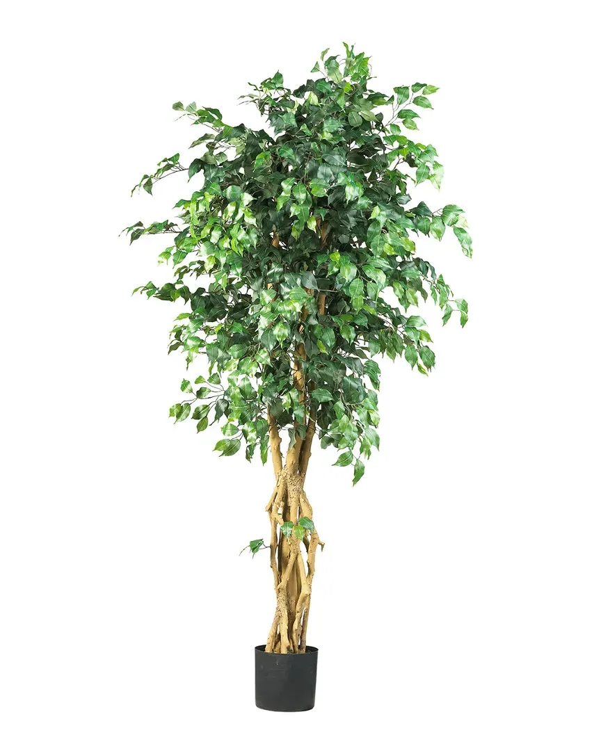 Palace Style Ficus Silk Tree - Green