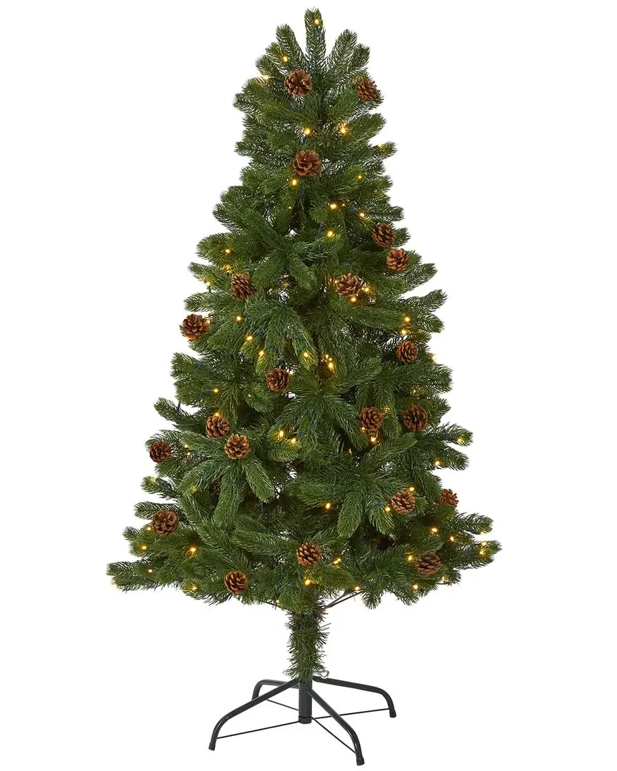 Rocky Mountain Spruce 5ft Artificial Christmas Tree - Green image