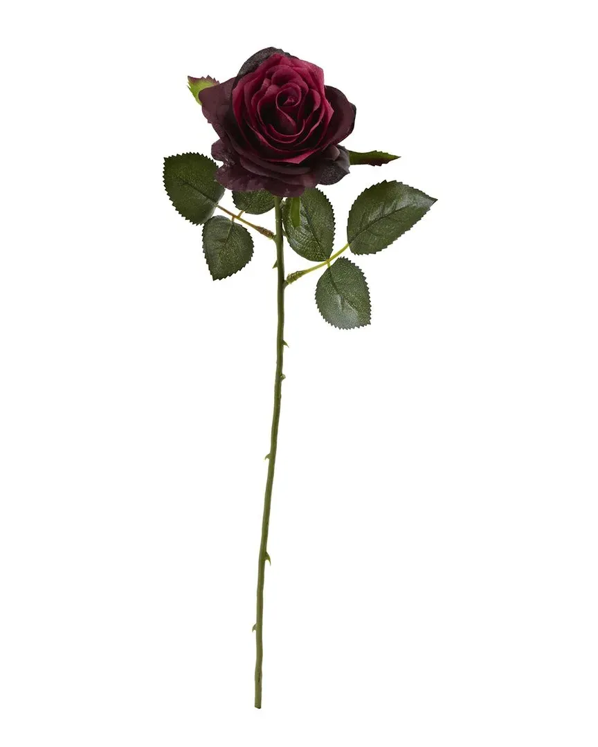 Set of 24 Artificial Roses Arrangement - Burgundy image