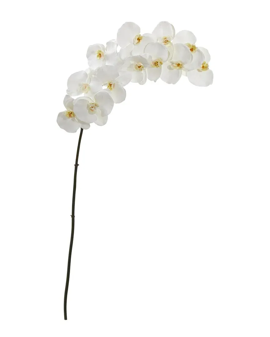 Set of 3 Phalaenopsis Orchid Artificial Flowers - White