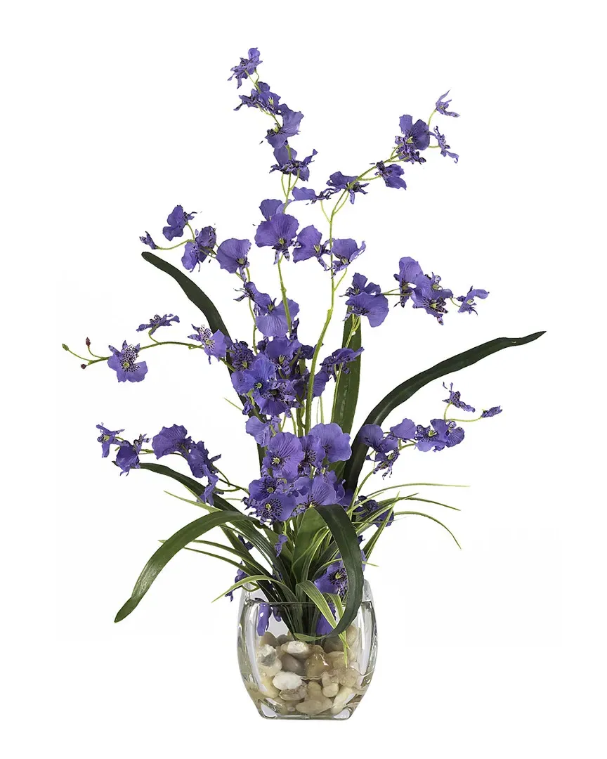 Silk Flower Arrangement - Purple image