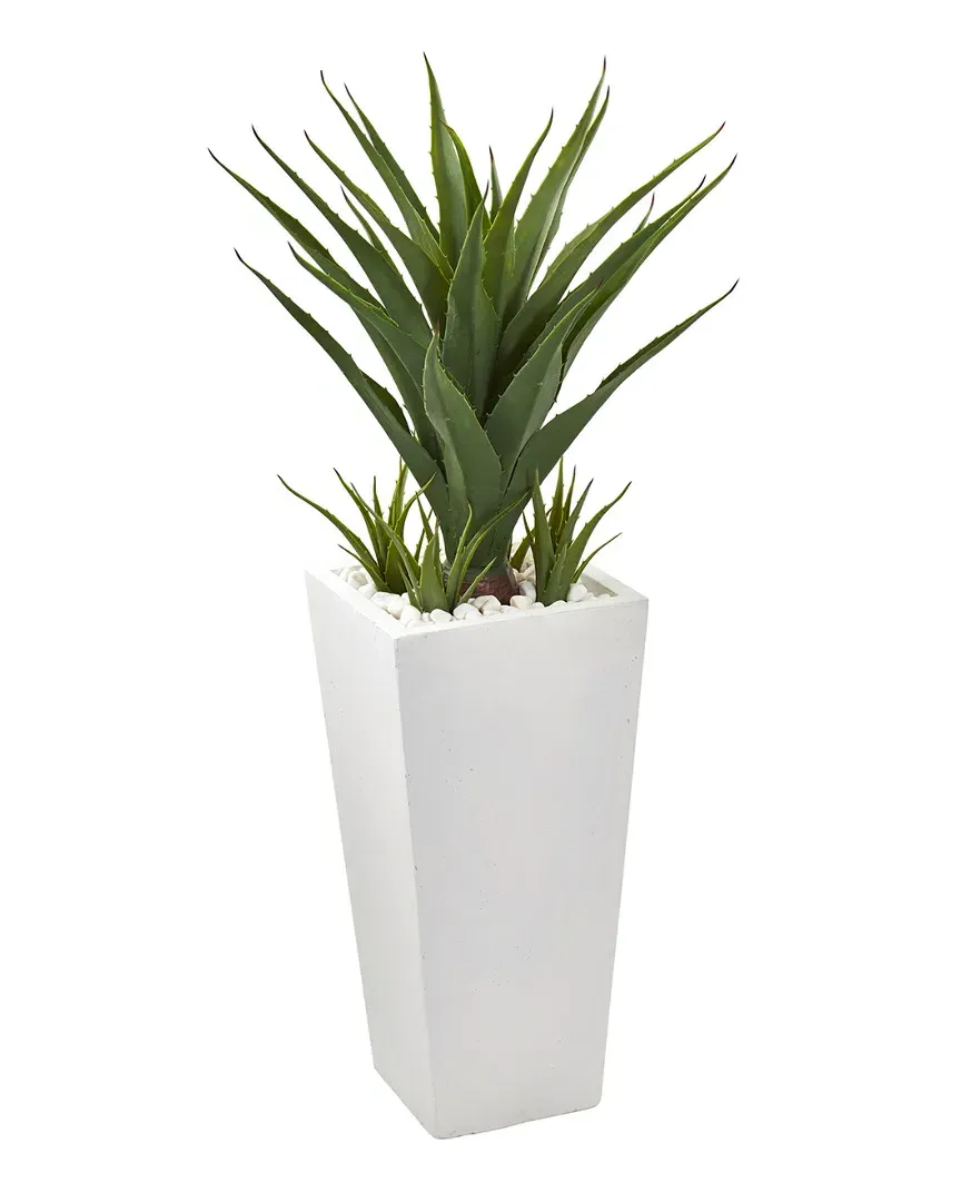 Spiky Agave Artificial Plant - Green