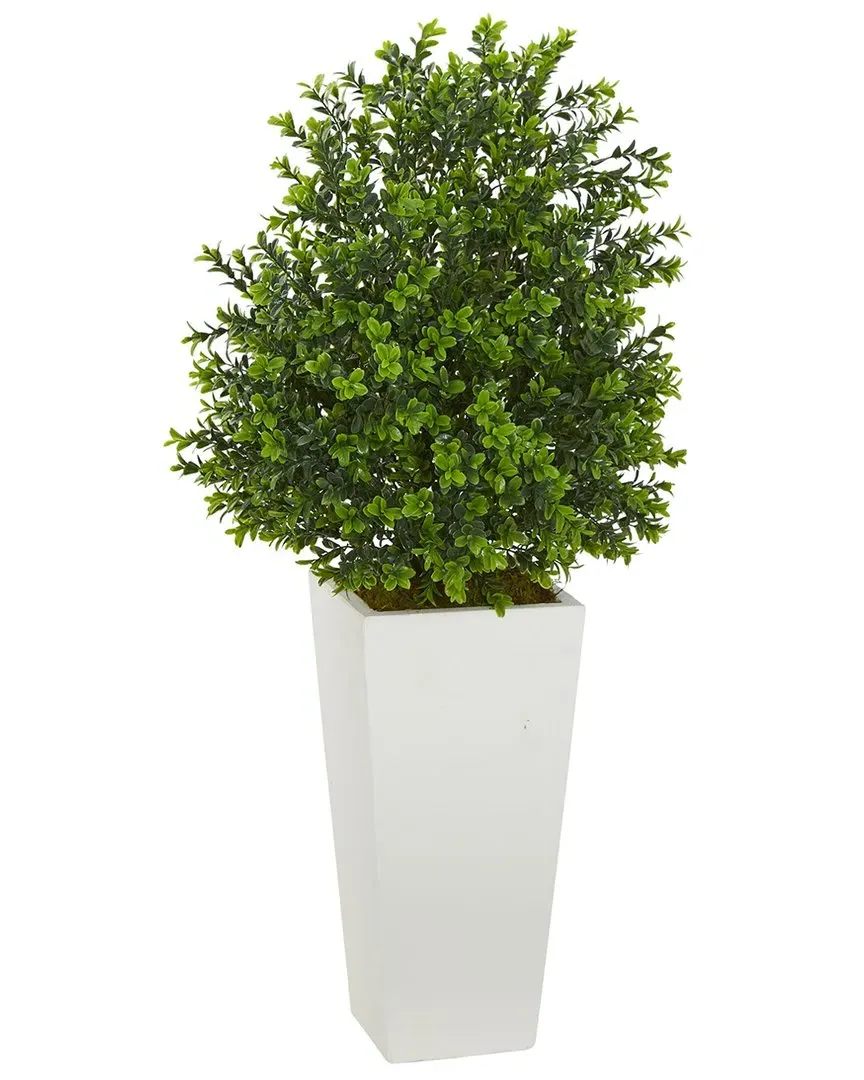 Sweet Grass Artificial Plant in Tower Planter - Green