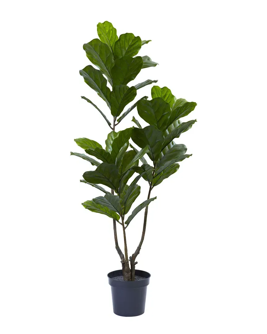 UV Resistant Fiddle Leaf Tree - Green image