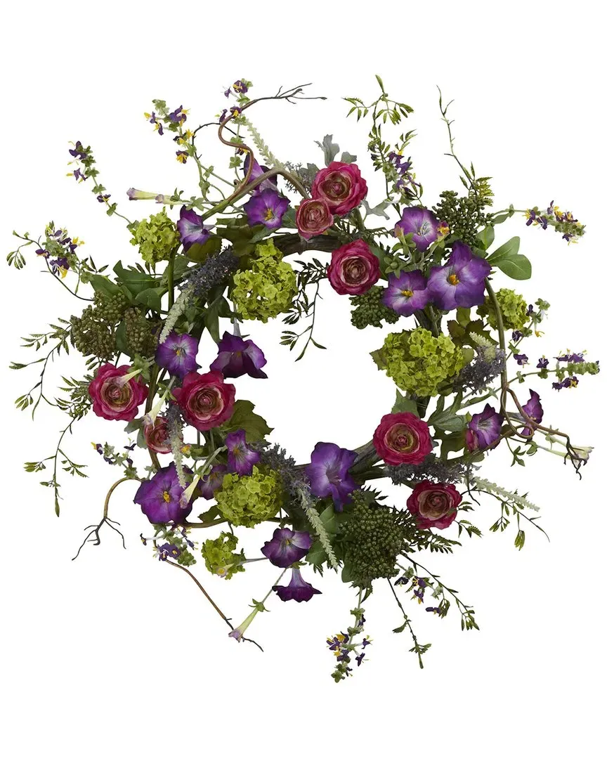 Veranda Garden Wreath - Green image