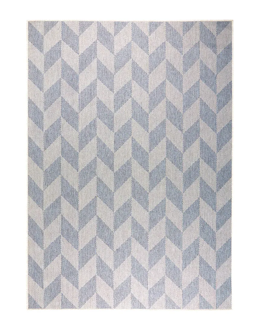 Patio Country Calla Indoor/Outdoor Rug - Blue/Gray image