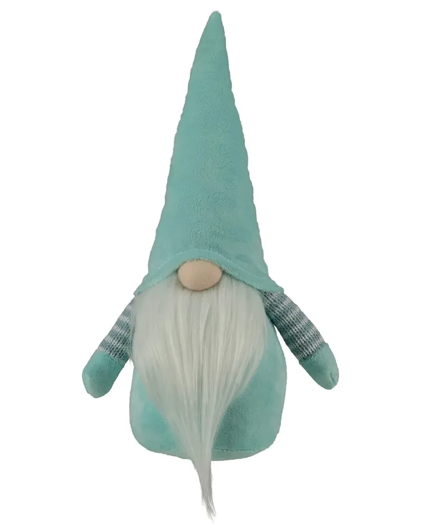 12in Spring Gnome Figure - Blue, Fabric image