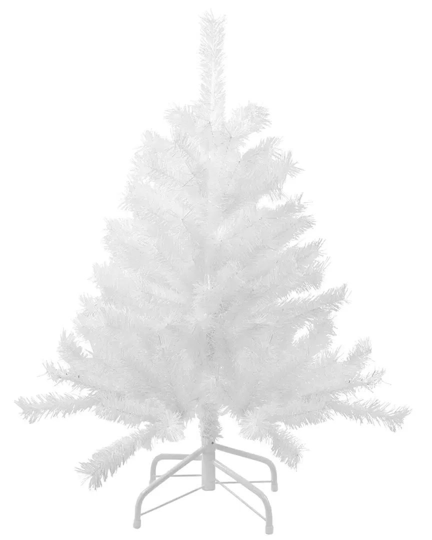3ft Icy White Iridescent Spruce Artificial Christmas Tree image