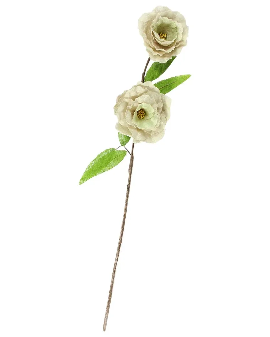 40in Artificial Spring Floral Craft Spray - Ivory image