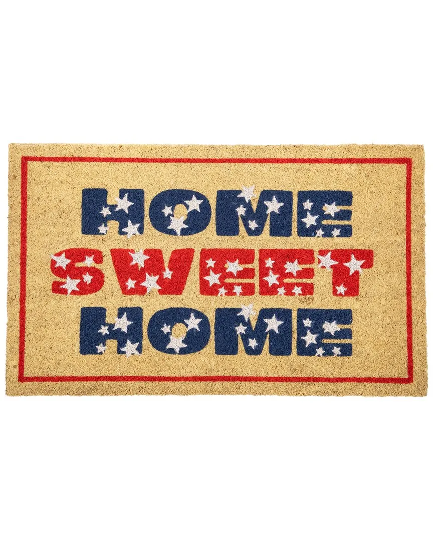 Americana Home Sweet Home Coir Outdoor Doormat - Red, Coir image